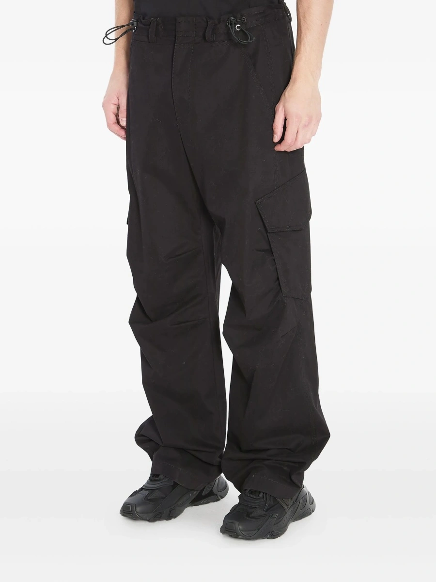 Pantaloni loose fit Dolce &amp; Gabbana negri - Img 4