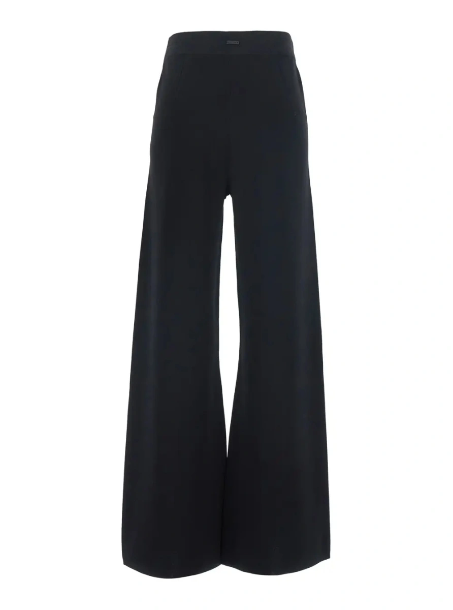 Pantaloni Max Mara negri din vascoza - Img 2
