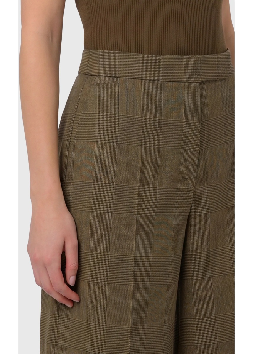 Pantaloni Netto Prince Of Wales Wool Trousers - Img 3