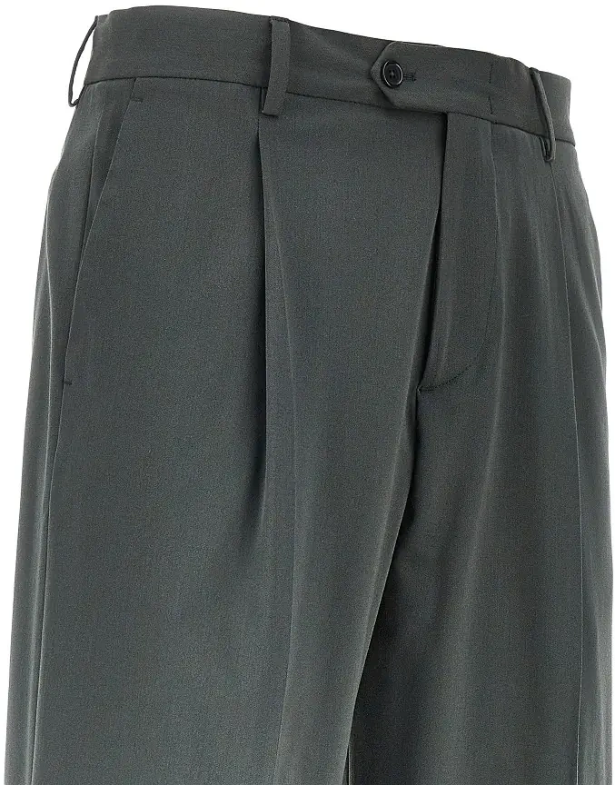 Pantaloni 'Orazio' pants with dart - Img 2