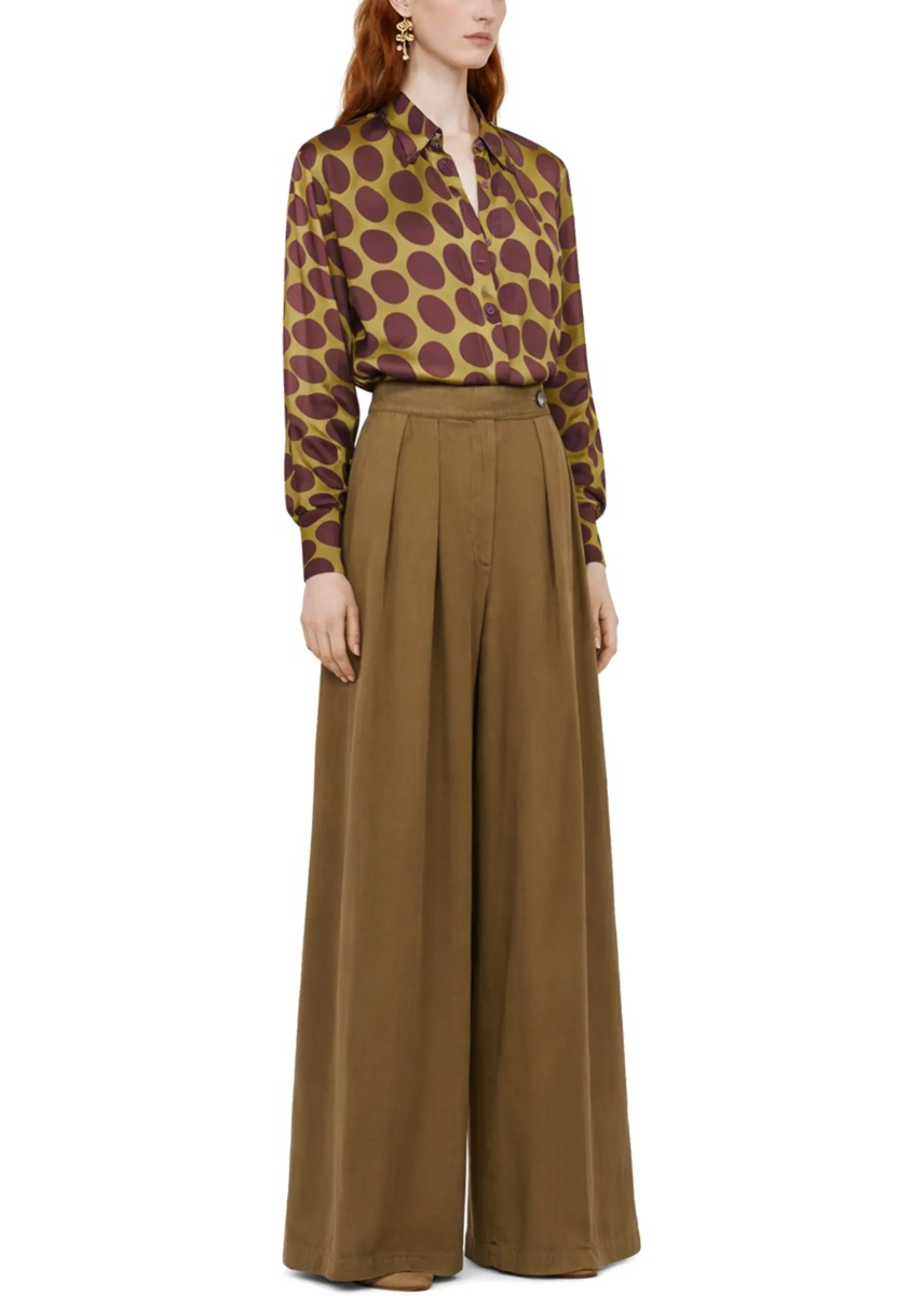 Pantaloni Pantalone Sartoriale Con Pieghe - Img 2