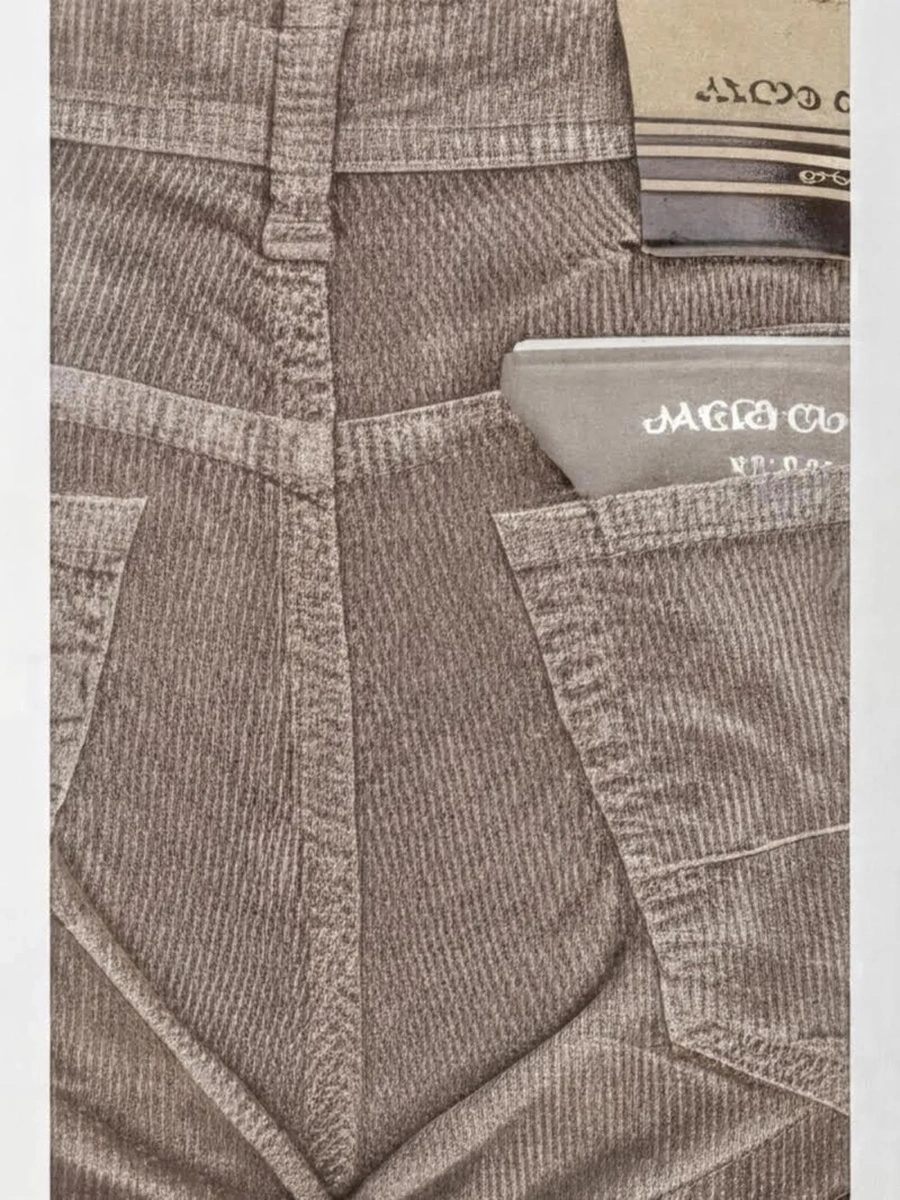 Pantaloni Pants in straight-leg corduroy - Img 5