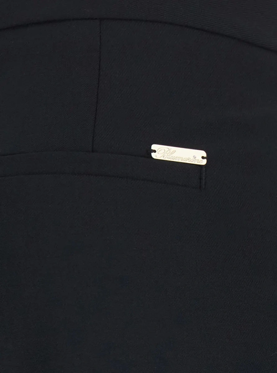 Pantaloni Pants in Tech Fabric with Elastane, Black, Women - Img 4