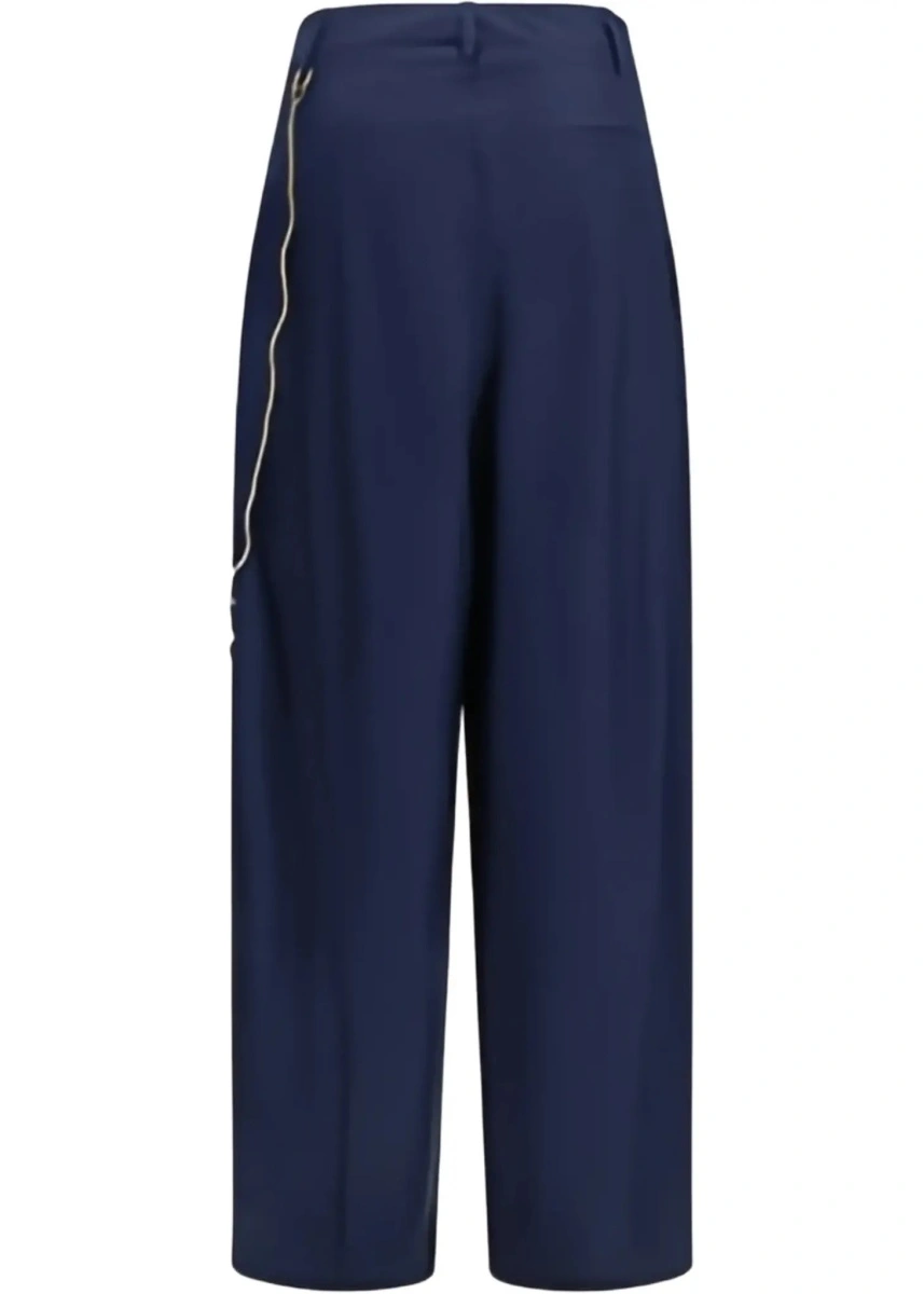 Pantaloni Phebe chain adorned wide-leg Pants - Img 4