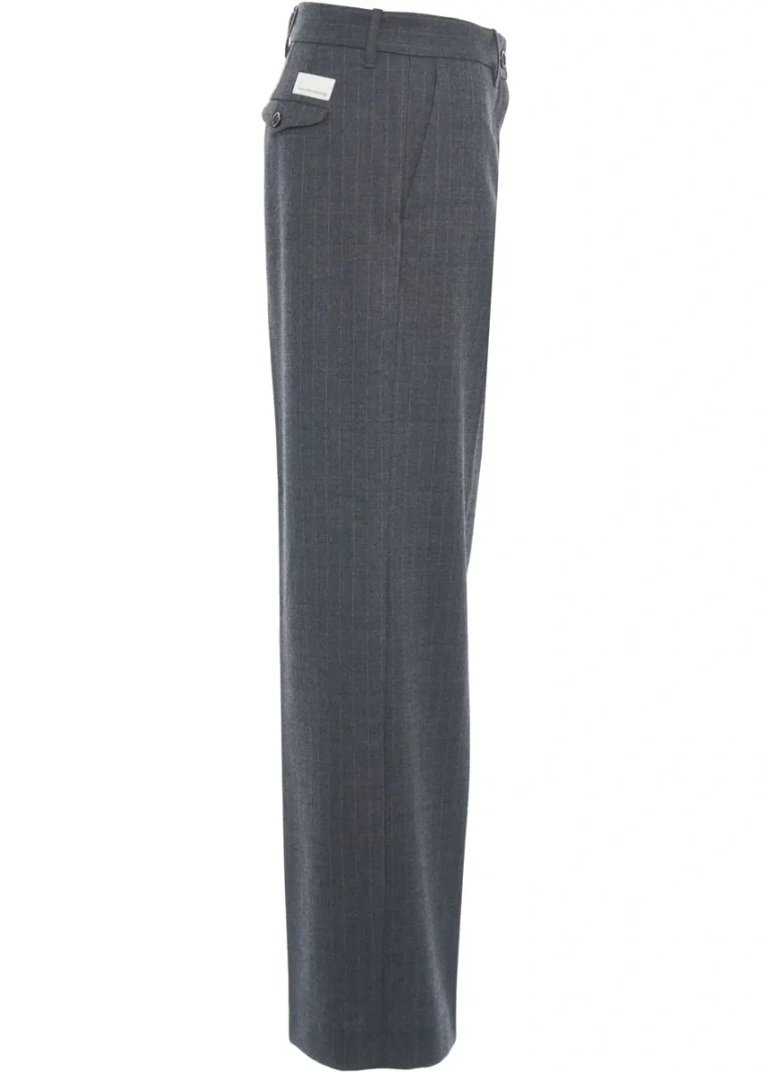 Pantaloni Pinstripe trousers 'Fiamma' - Img 2