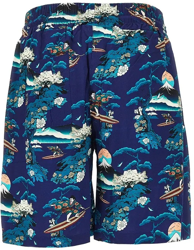 Pantaloni Printed viscose shorts - Img 3