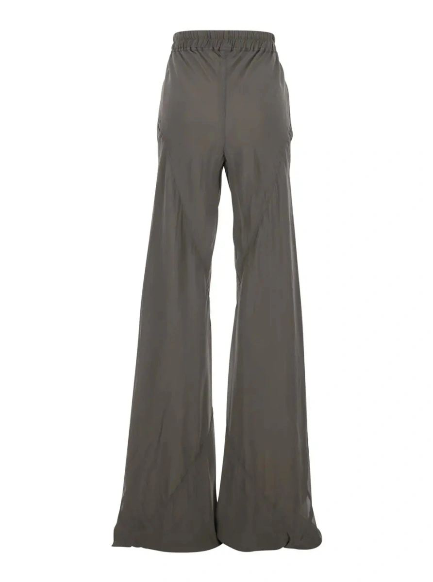 Pantaloni Rick Owens gri din matase - Img 2