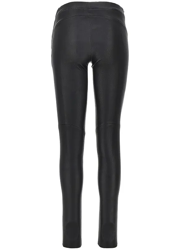 Pantaloni 'Roche' stretch leather leggings - Img 3