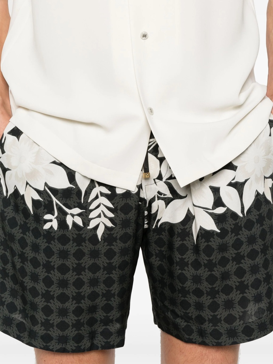 Pantaloni scurti AMIRI negri - Img 5