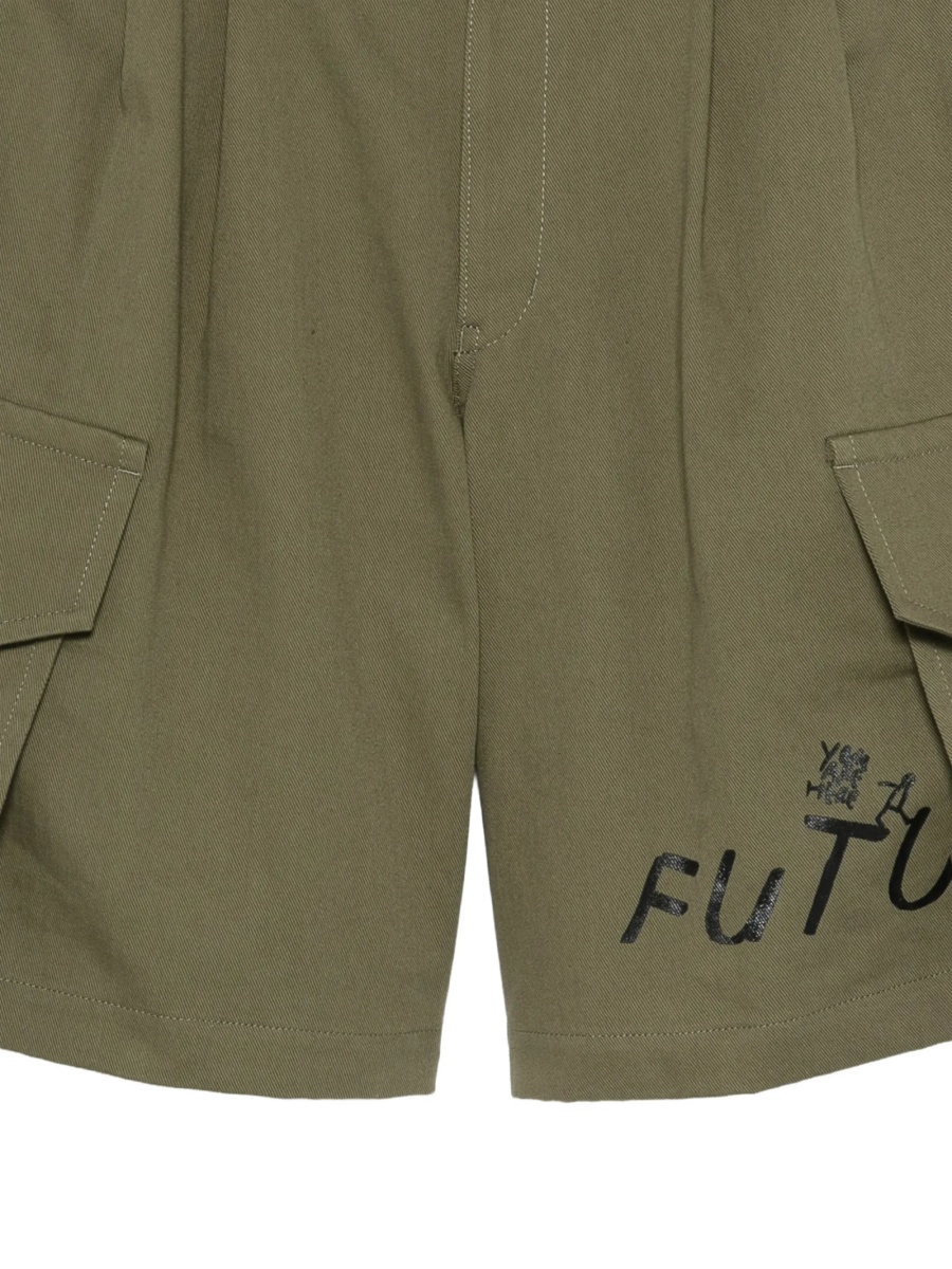 Pantaloni scurti Comme des Garçons verzi - Img 3