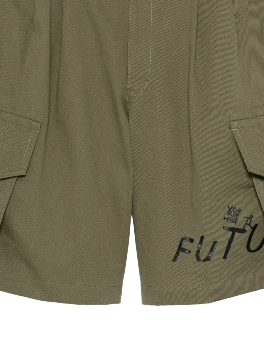 Pantaloni scurti Comme des Garçons verzi - Img 3