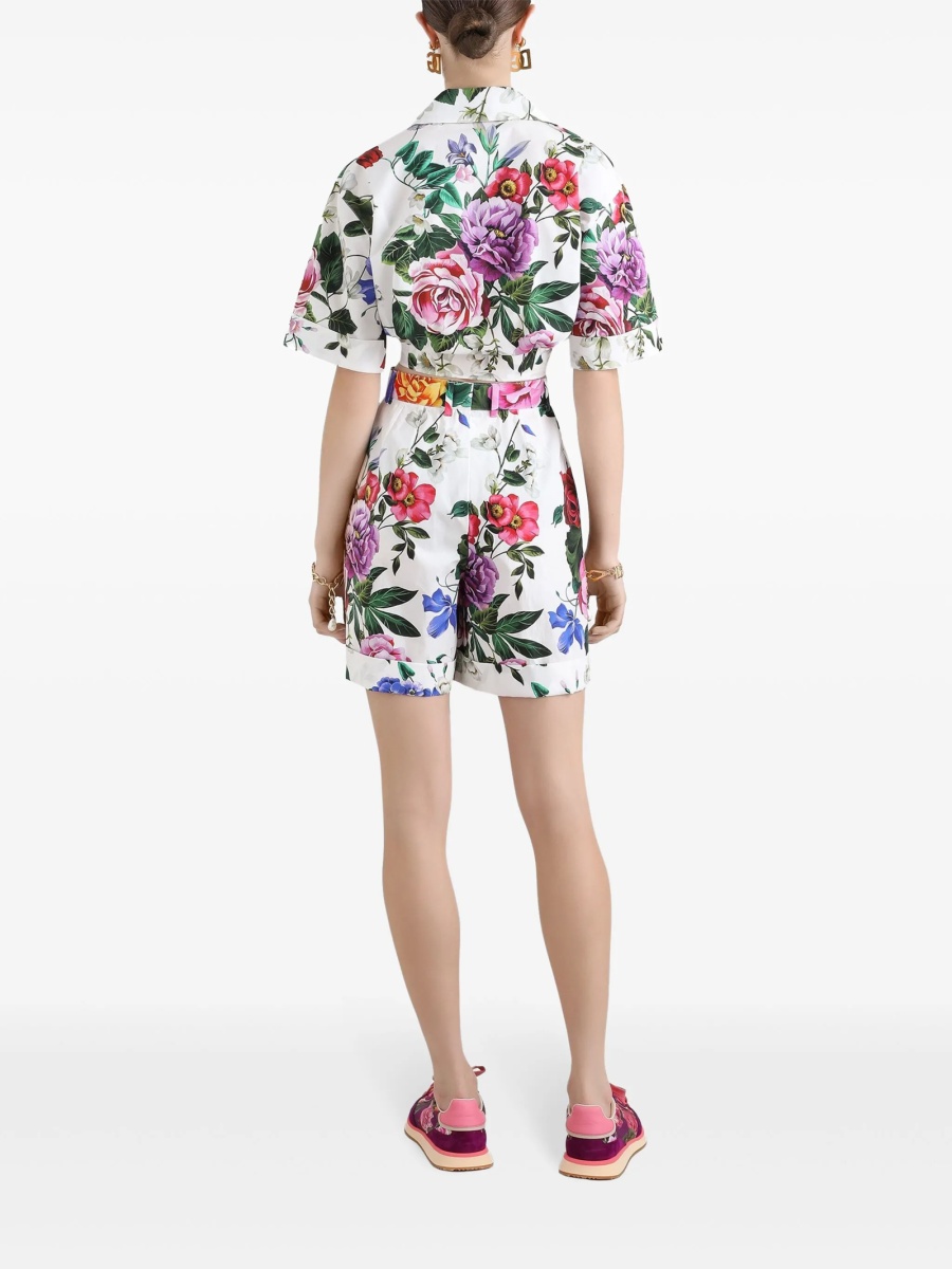 Pantaloni scurti Dolce &amp; Gabbana albi - Img 3