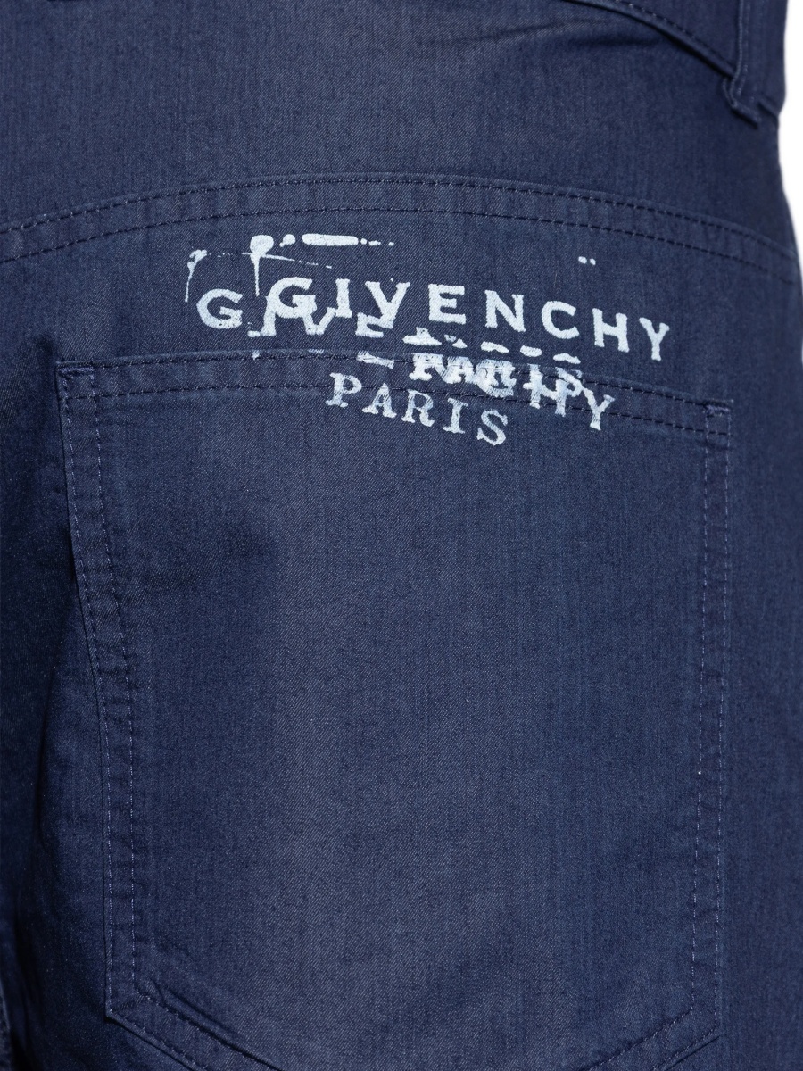 Pantaloni scurti Givenchy albastri - Img 5