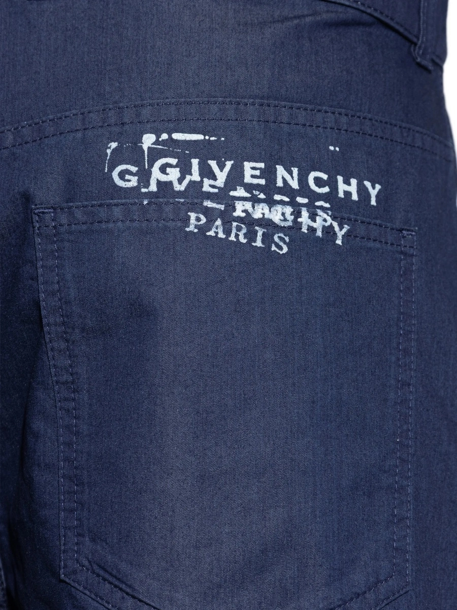 Pantaloni scurti Givenchy albastri - Img 5