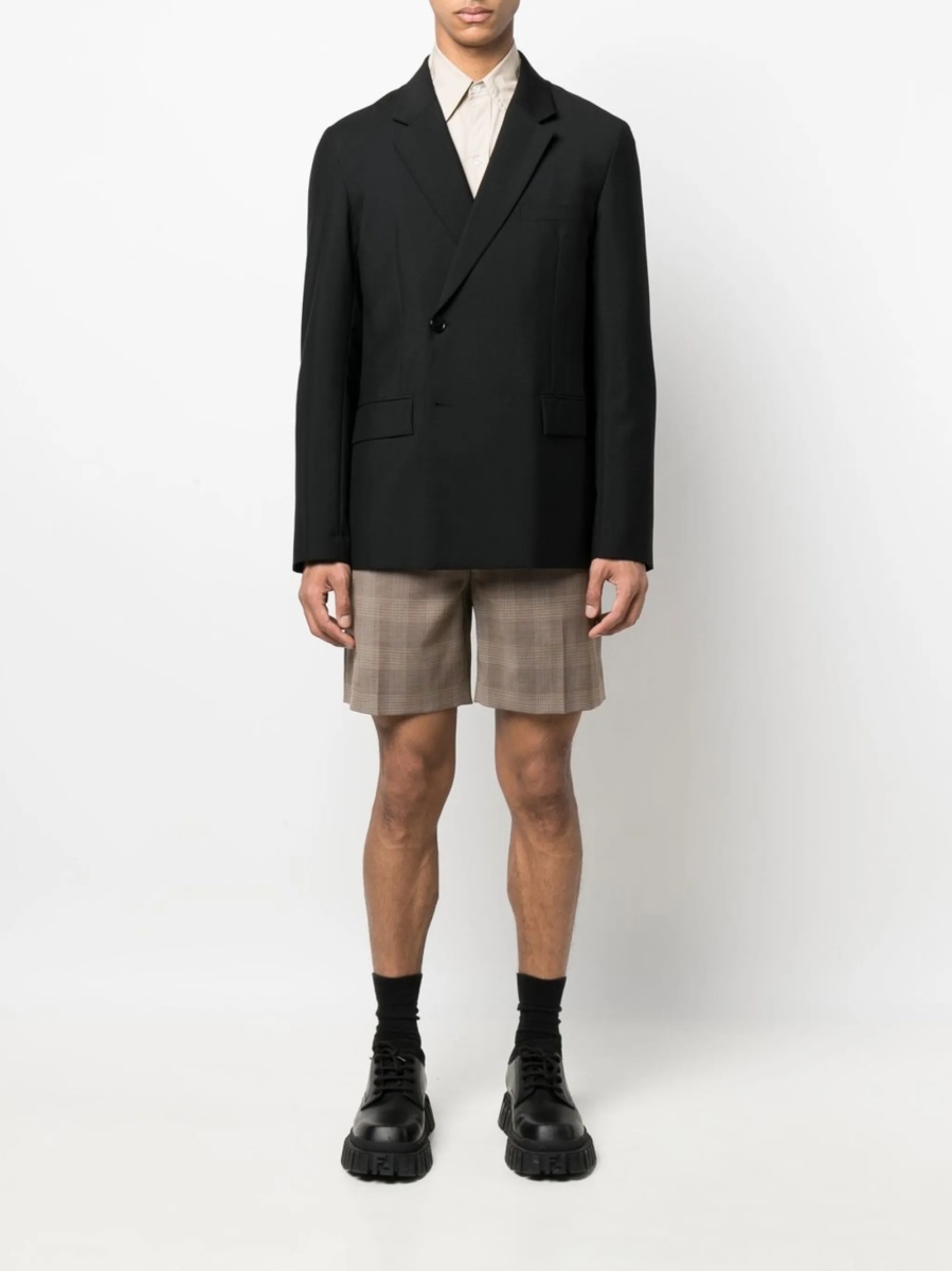 Pantaloni scurti Givenchy neutri din spandex/elastan si poliamida - Img 2
