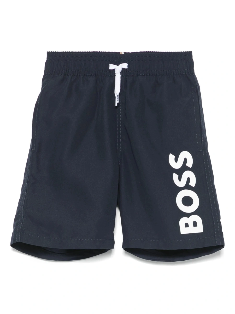 Pantaloni scurti Hugo Boss albastri - Img 5