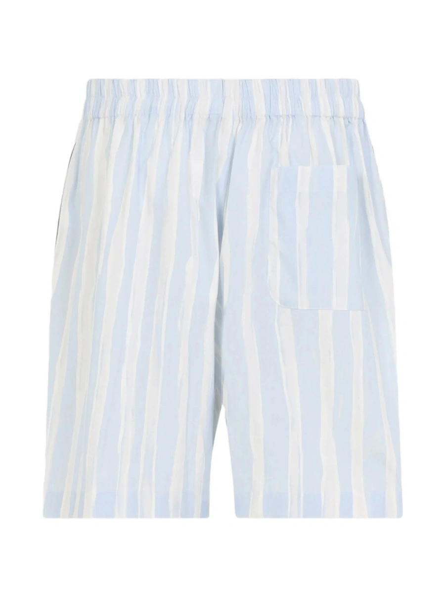 Pantaloni scurti JACQUEMUS albastri din bumbac - Img 4