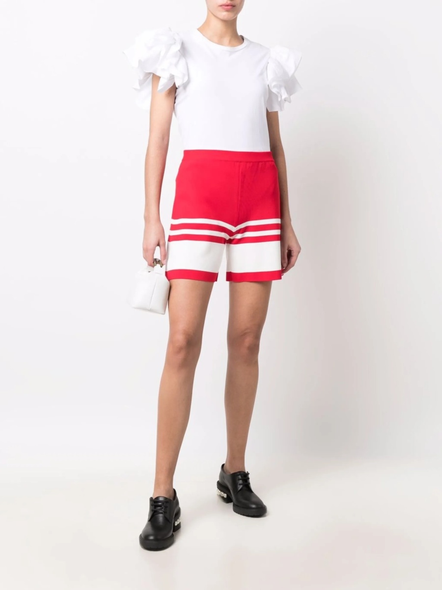 Pantaloni scurti LOVE Moschino rosii - Img 2