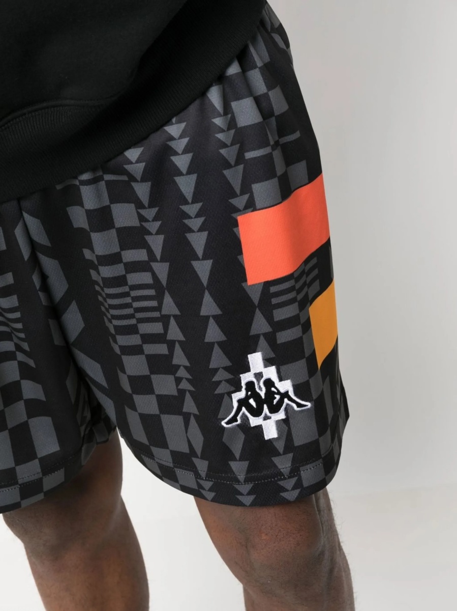Pantaloni scurti Marcelo Burlon negri - Img 5
