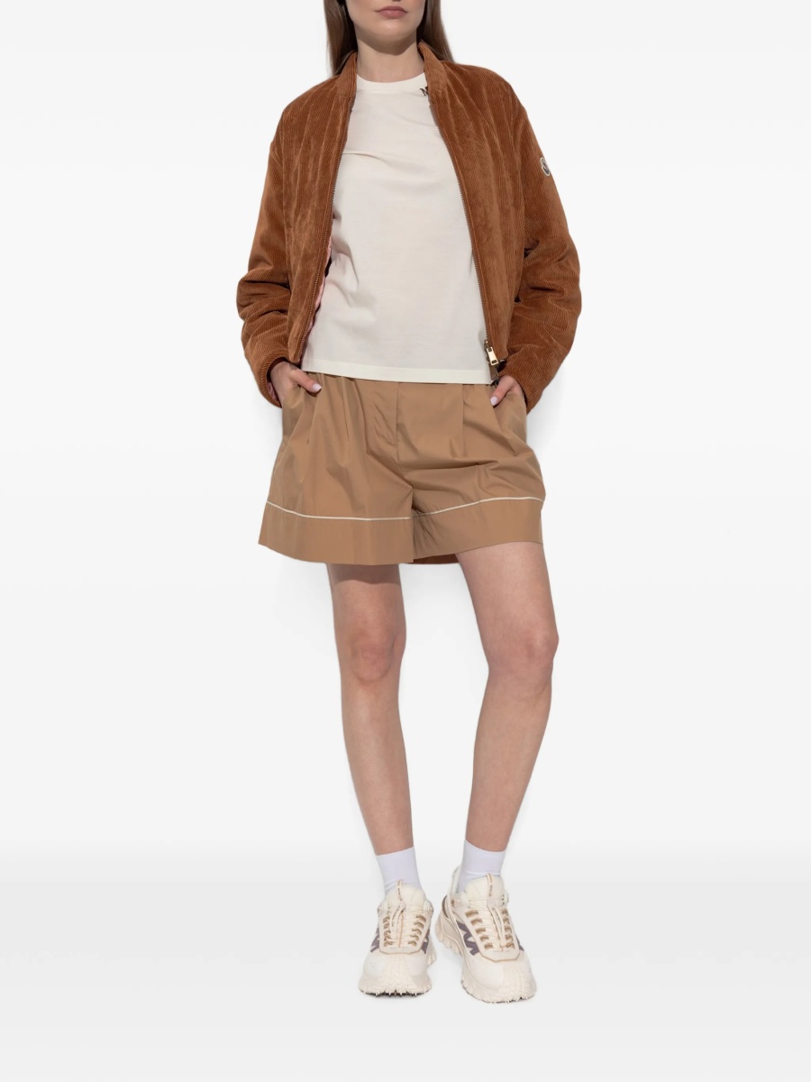 Pantaloni scurti Moncler maro - Img 2