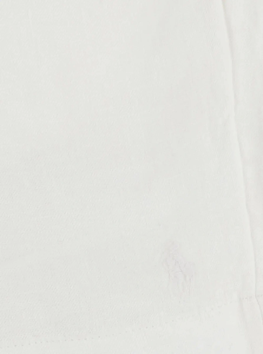 Pantaloni scurti Ralph Lauren albi din in - Img 3