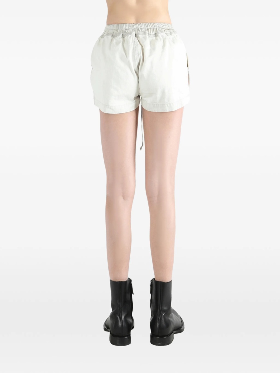 Pantaloni scurti Rick Owens albi - Img 4