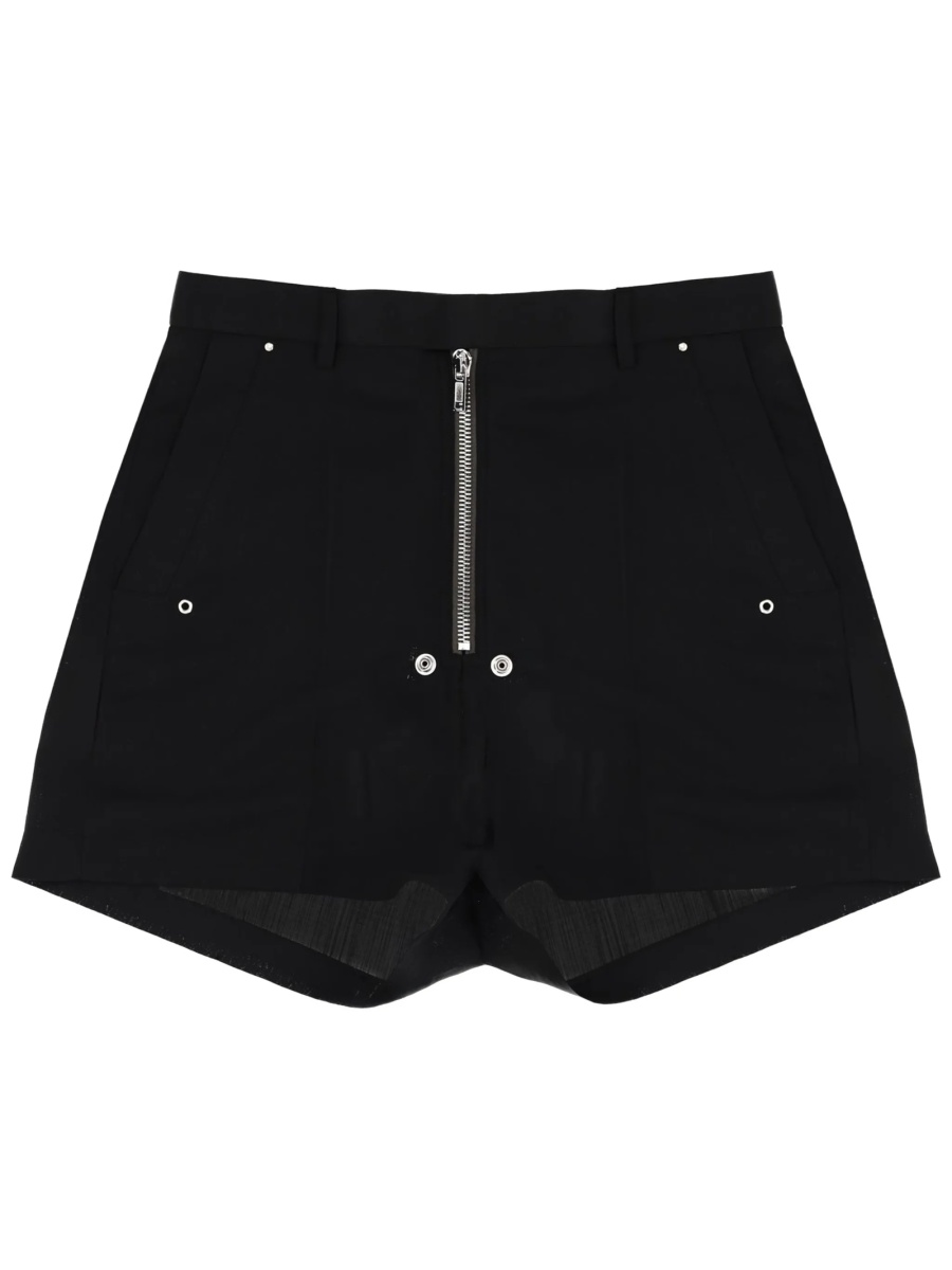 Pantaloni scurti Rick Owens negri - Img 2