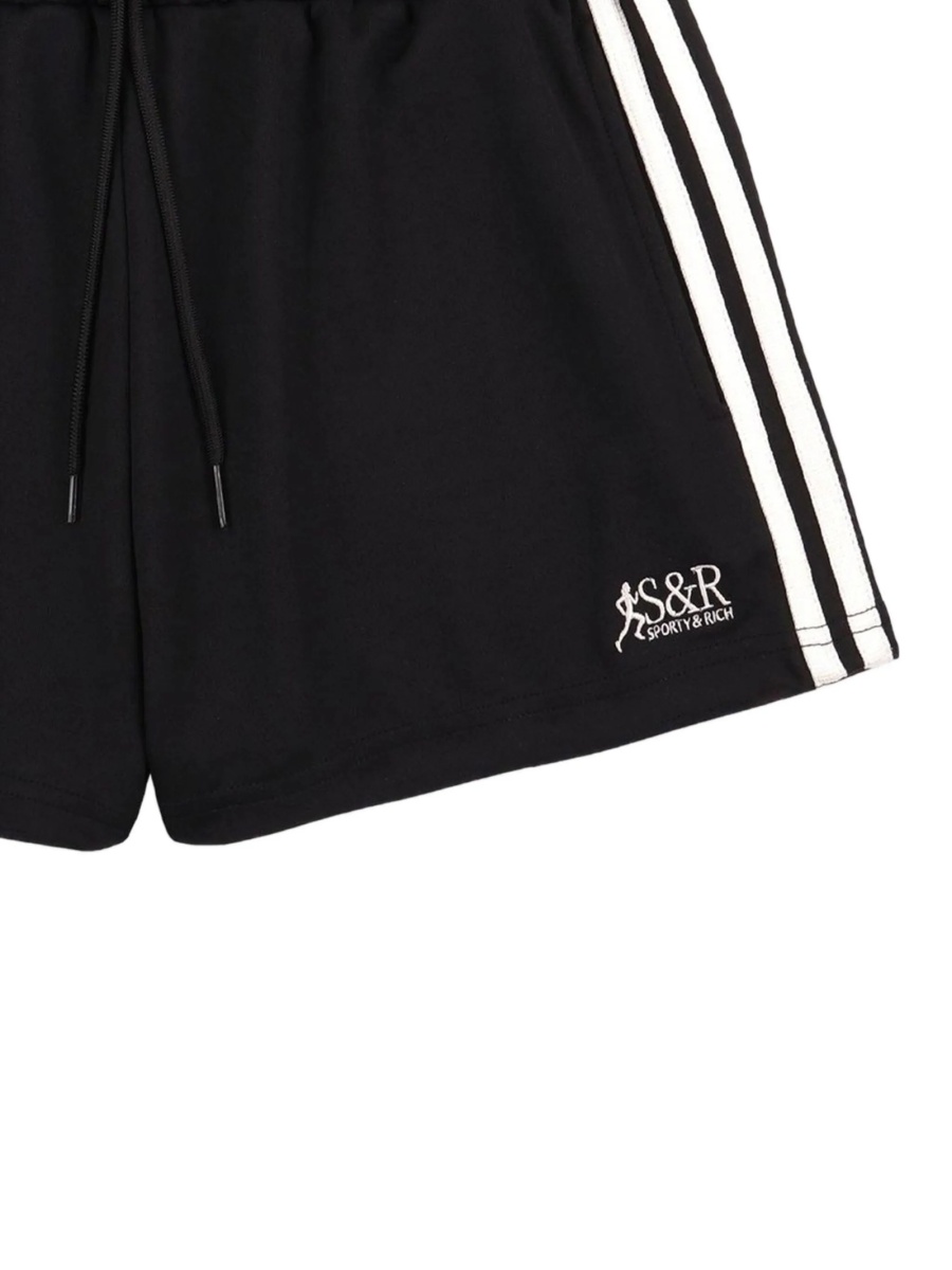Pantaloni scurti SPORTY &amp; RICH negri - Img 2
