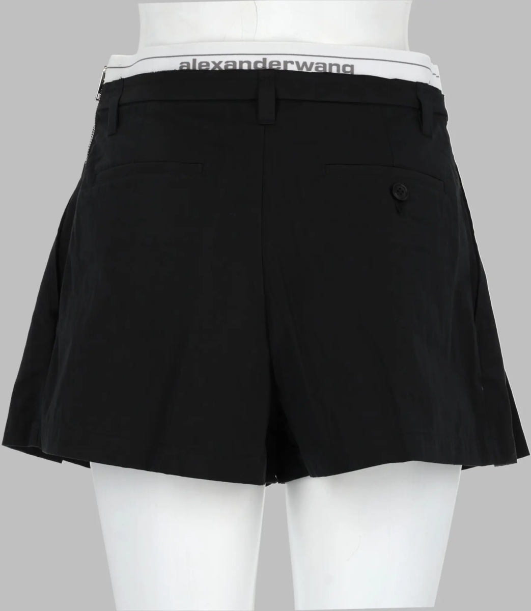 Pantaloni Shorts Con Elastico Logato - Img 2