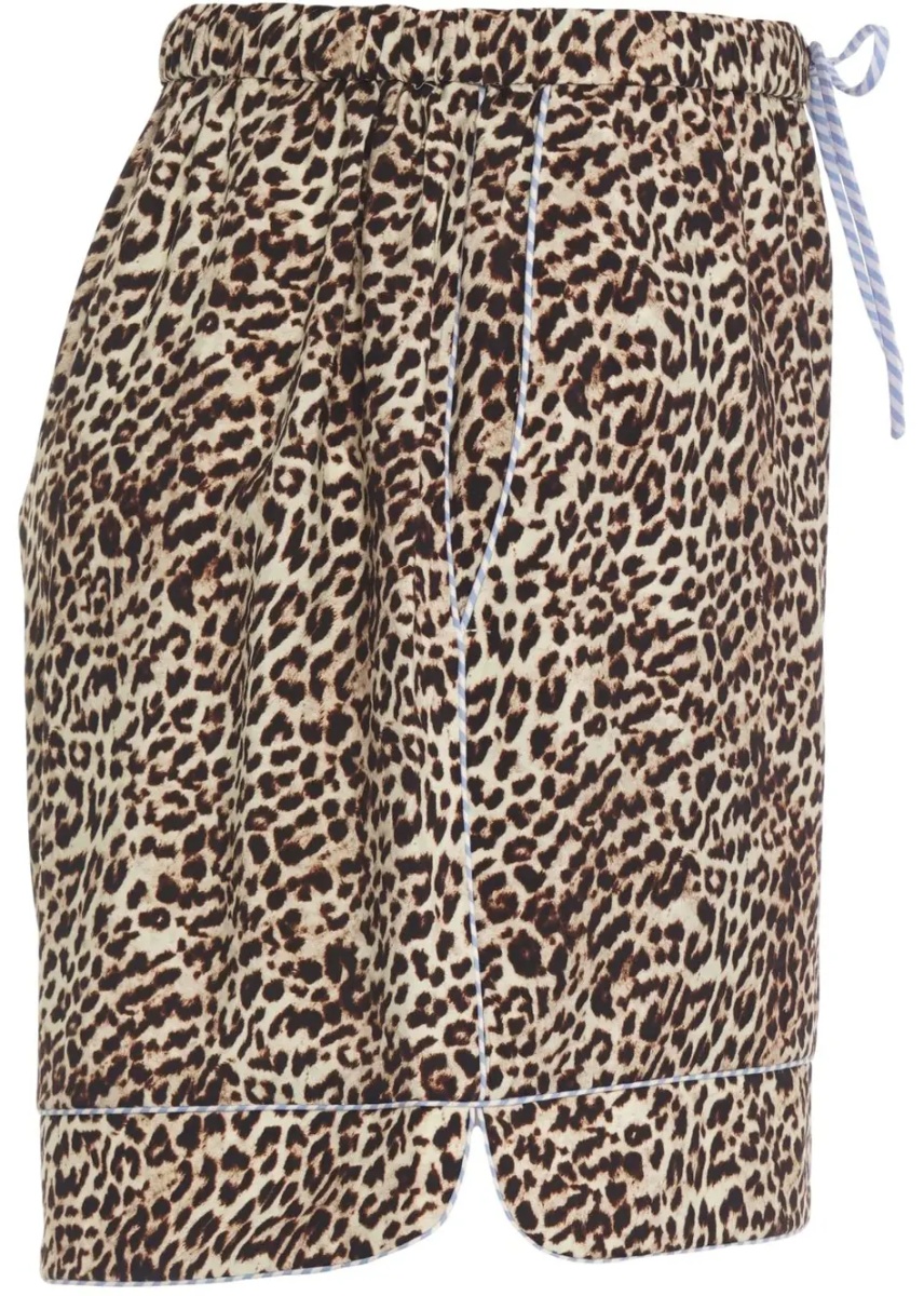 Pantaloni Shorts with animal print 'Buniga' - Img 3