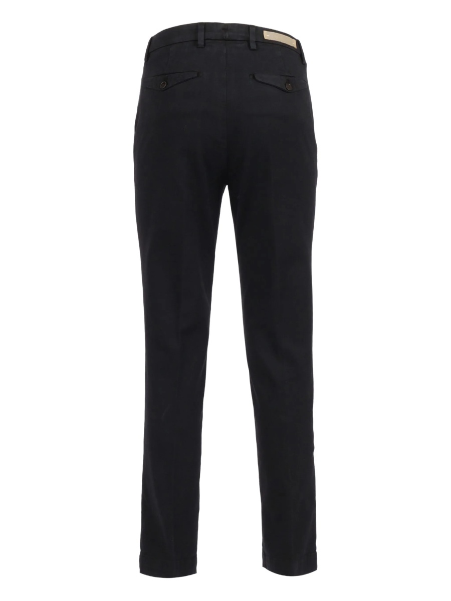 Pantaloni slim fit Briglia negri - Img 2