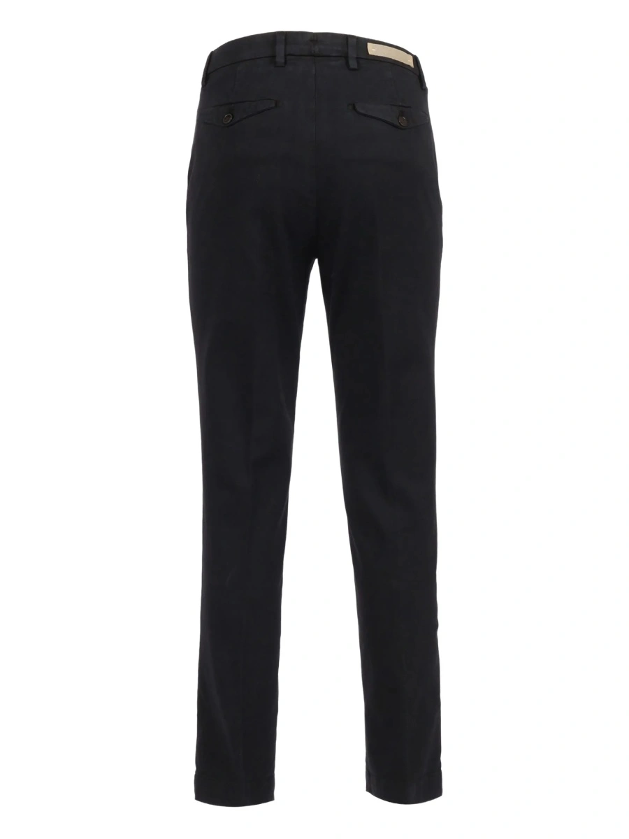 Pantaloni slim fit Briglia negri - Img 2