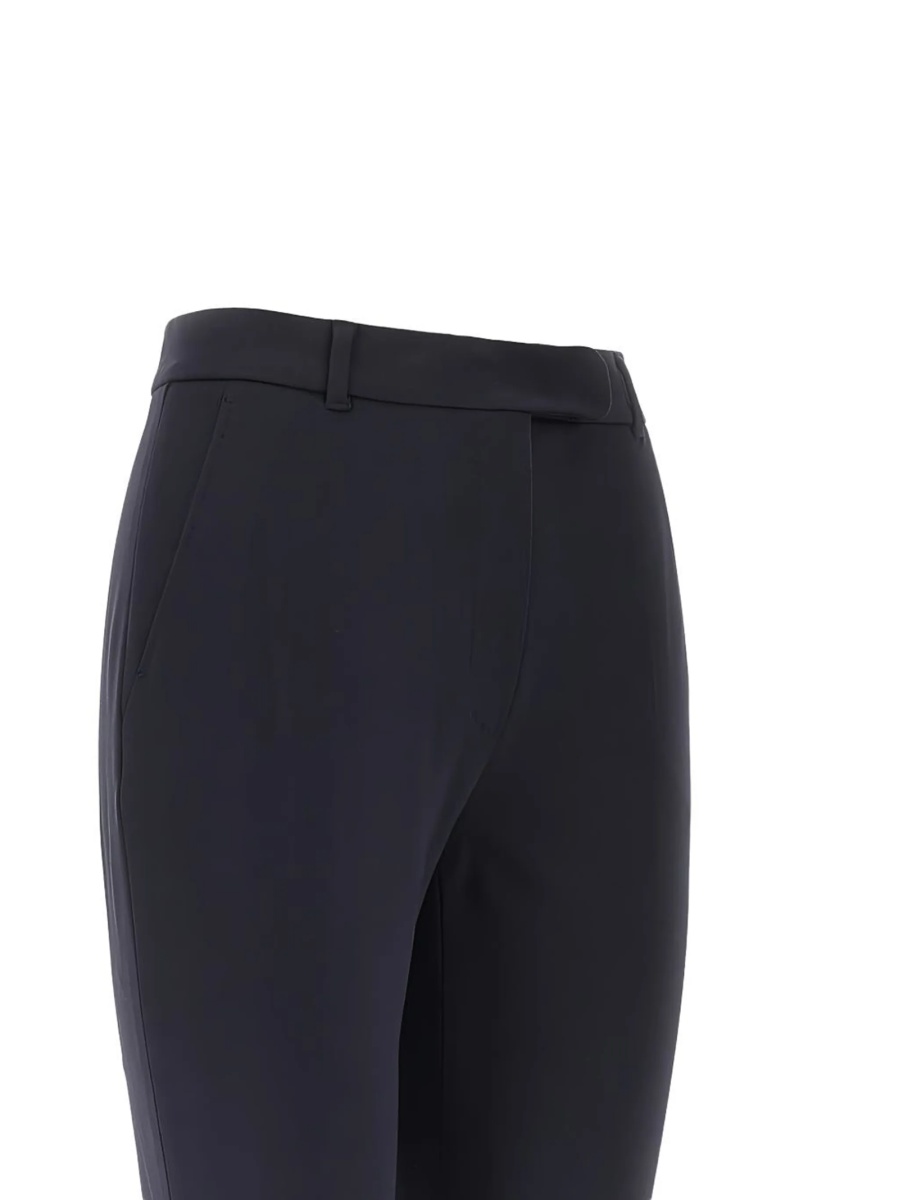 Pantaloni slim fit MaxMara Studio albastri - Img 2