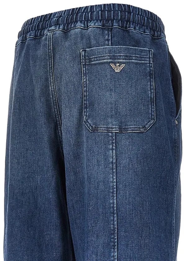 Pantaloni Stretch denim loose fit pants - Img 4