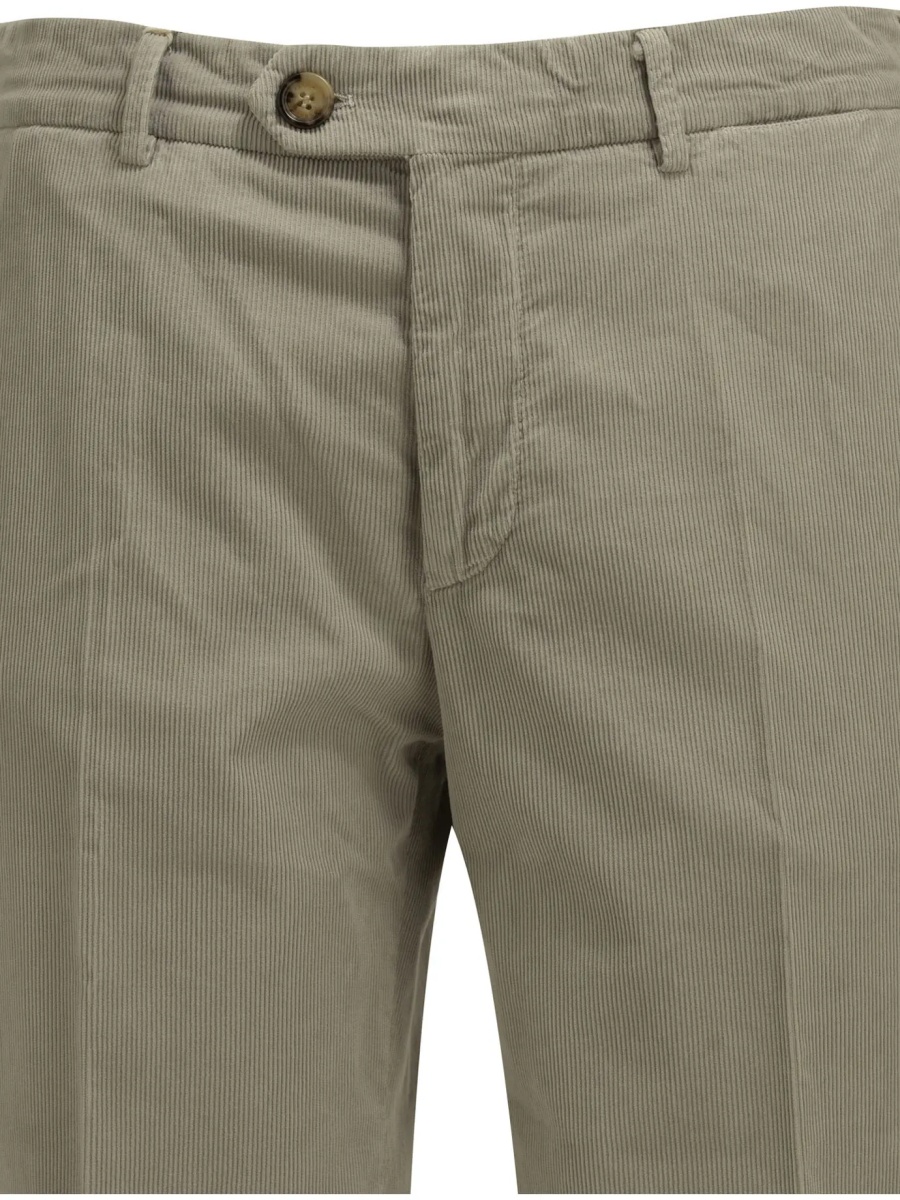 Pantaloni Tailored cotton velvet pants - Img 3