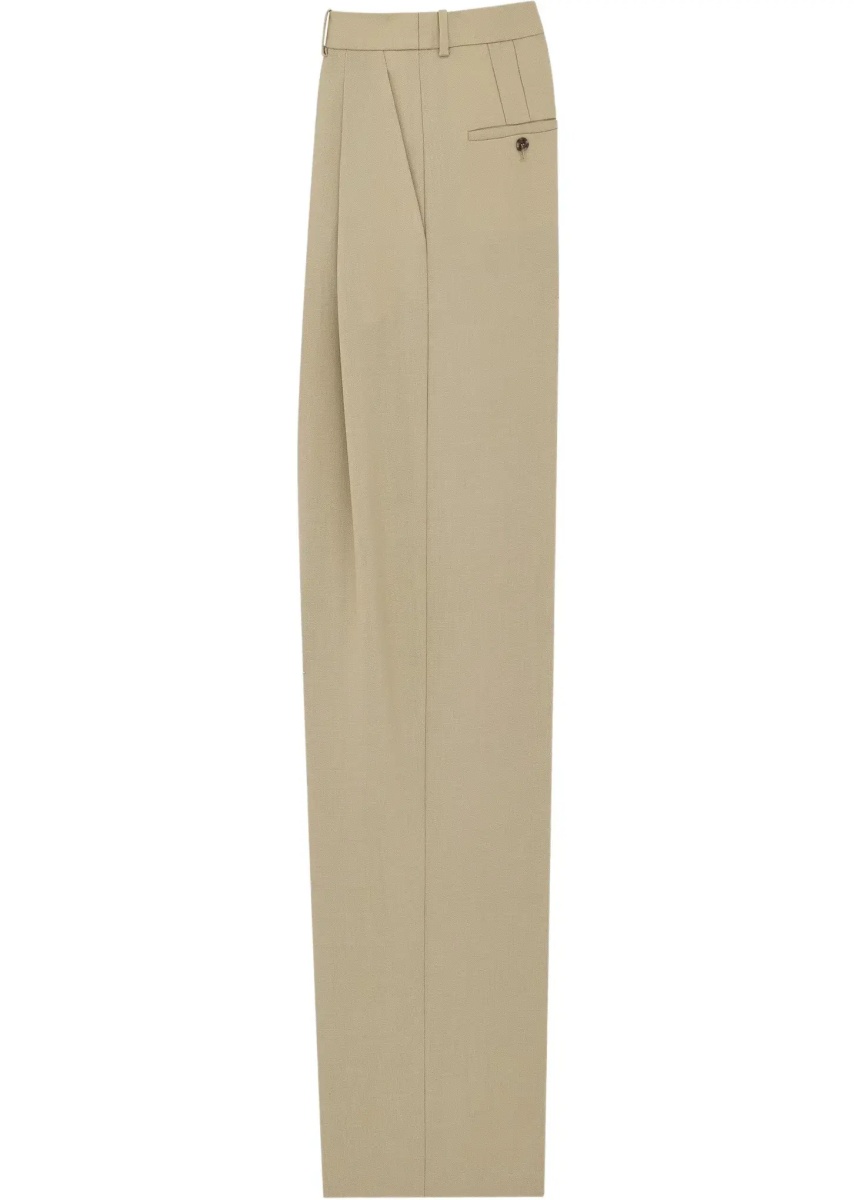 Pantaloni Tailored wool and silk canvas Pants - Img 4