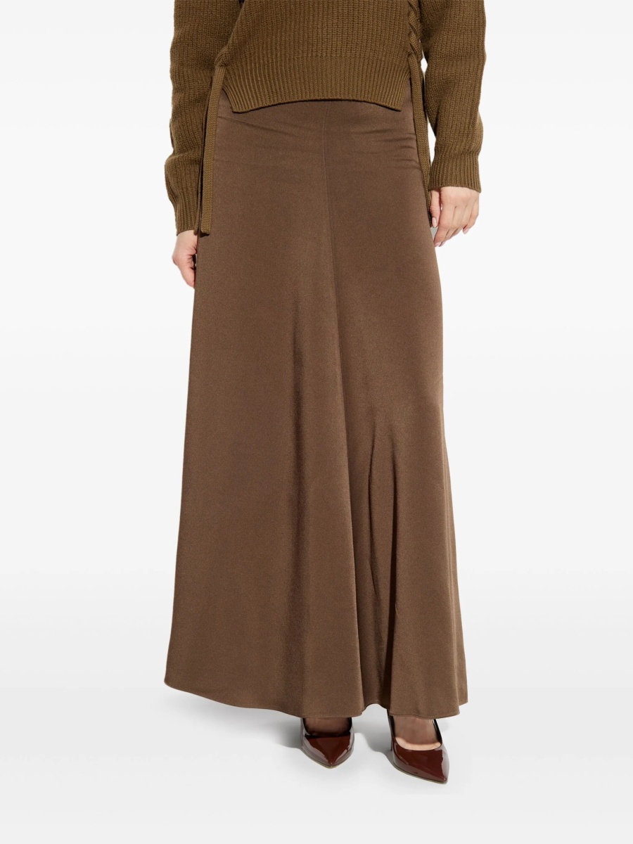 Pantaloni talie inalta Isabel Marant maro - Img 3