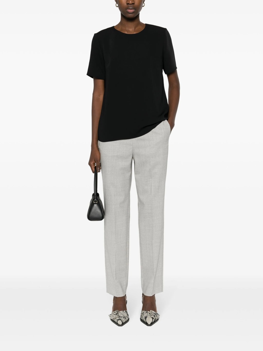 Pantaloni talie inalta P.A.R.O.S.H. gri - Img 2