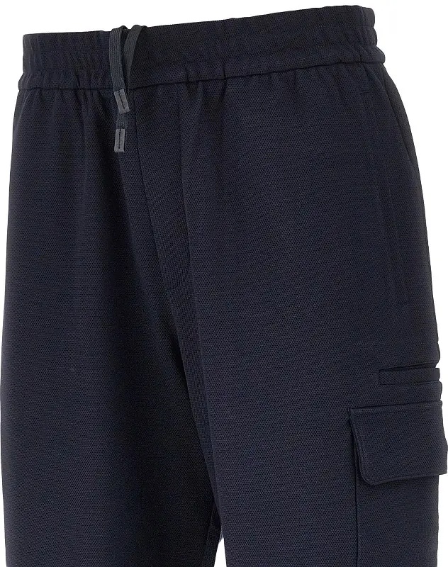 Pantaloni Travel Essential piquet jersey cargo pants - Img 2