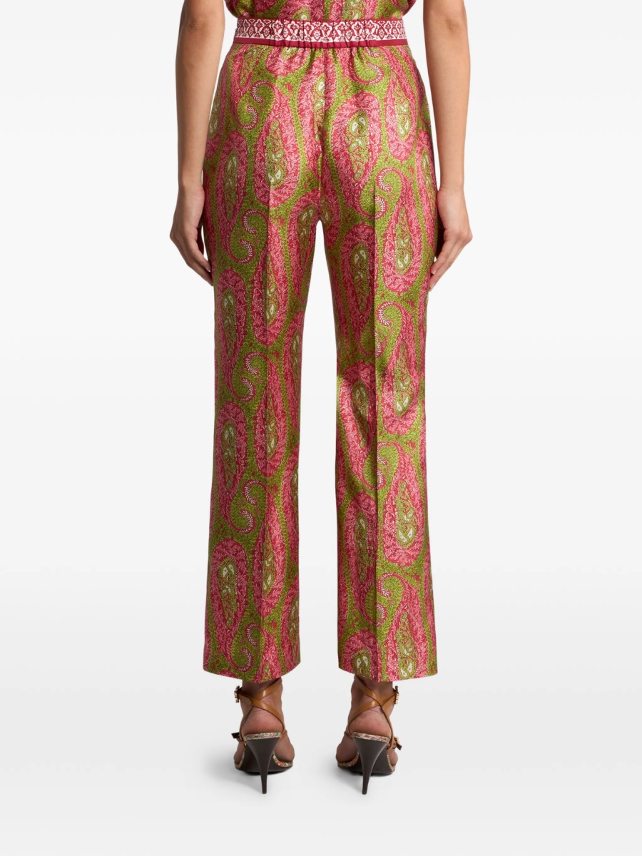 Pantaloni trei sferturi ETRO verzi - Img 4