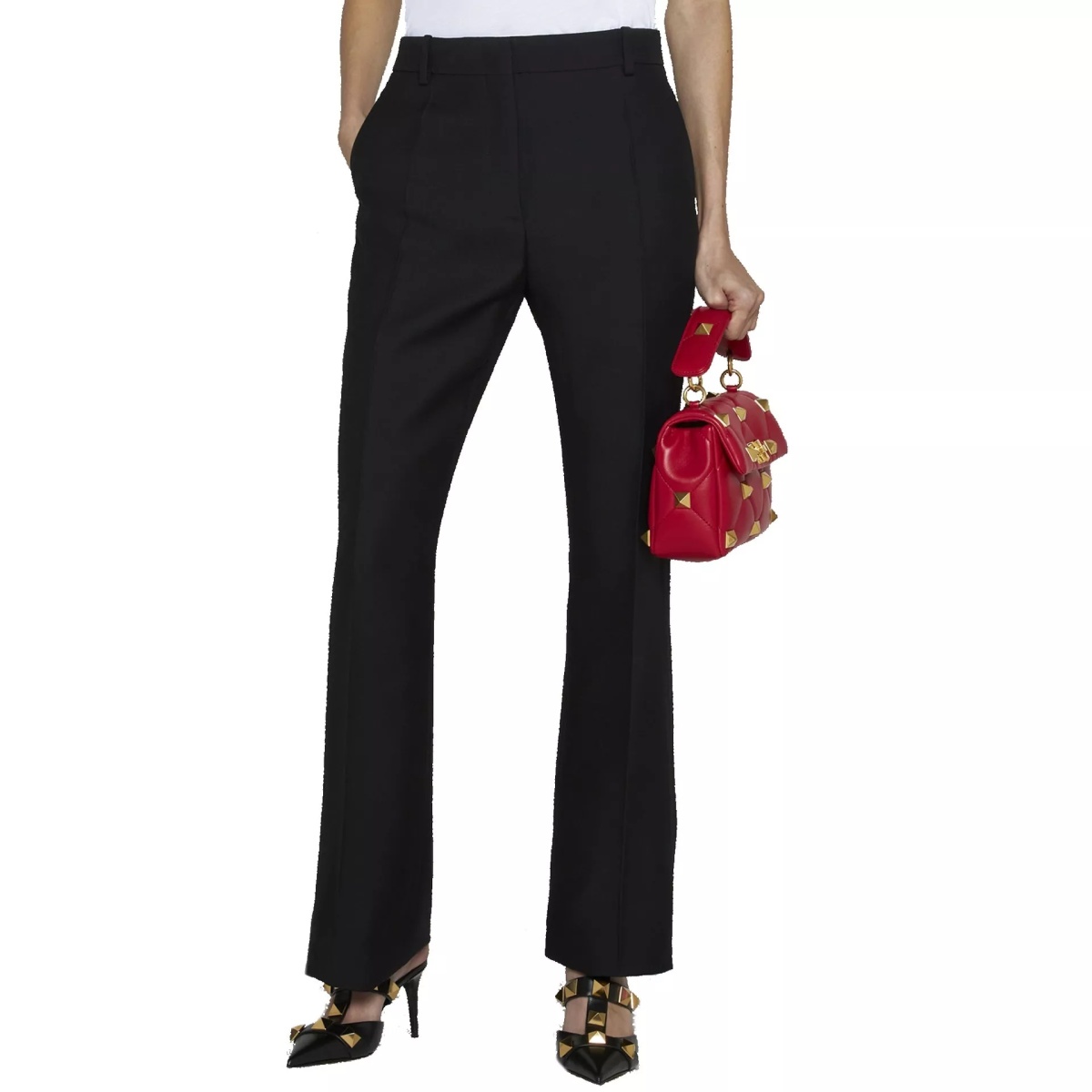 Pantaloni Valentino Wool And Silk Trousers - Img 2