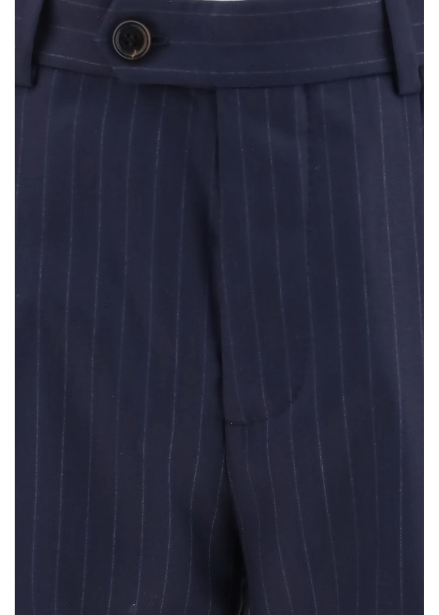 Pantaloni Virgin wool batavia pinstriped Pants - Img 3