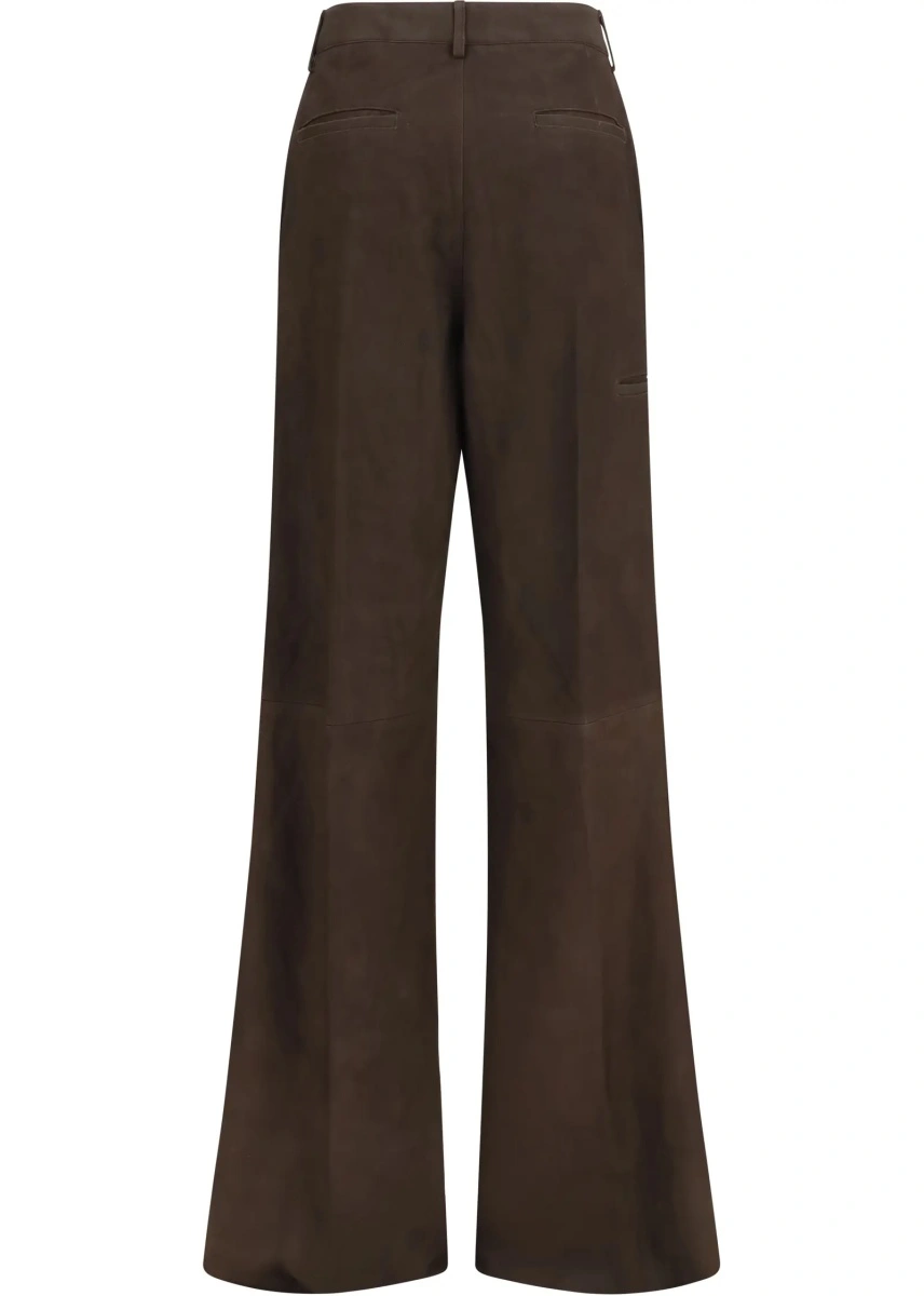 Pantaloni Wide-leg suede Pants - Img 2
