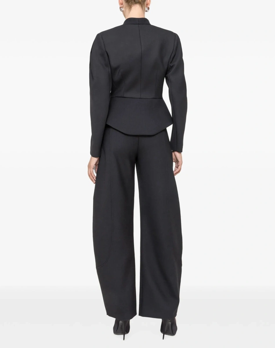 Pantaloni Wool-blend straight-leg Pants - Img 5