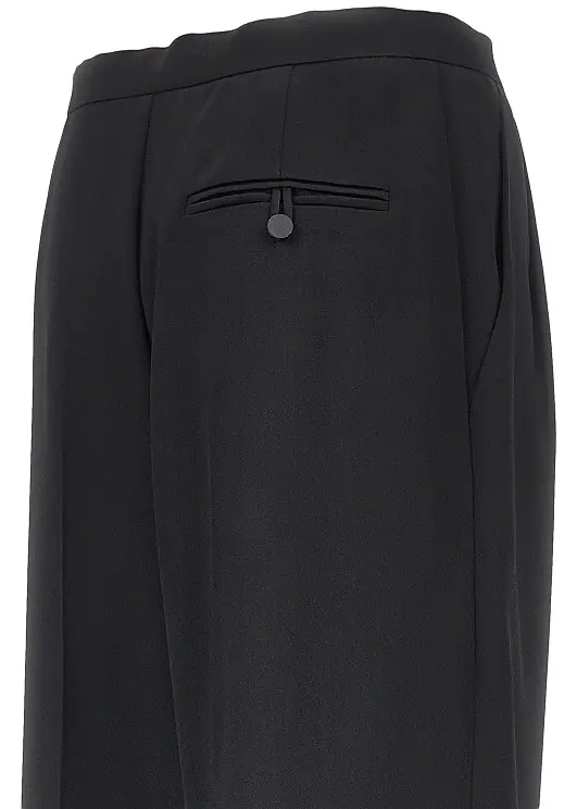 Pantaloni Wrap-over satin pants - Img 4