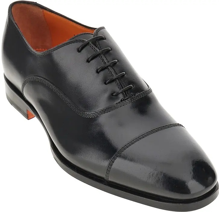 Pantofi 'Archie' spazzolato leather laced shoes - Img 2