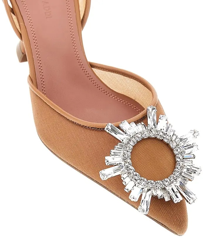 Pantofi 'Begum Sling' mesh slingback pumps - Img 2