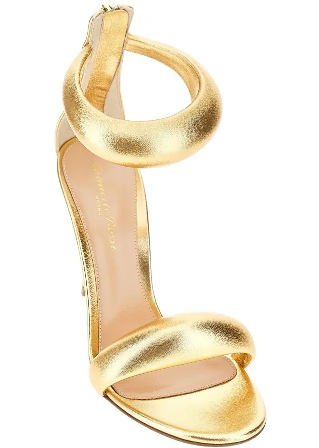 Pantofi 'Bijoux' nappa leather sandals - Img 2