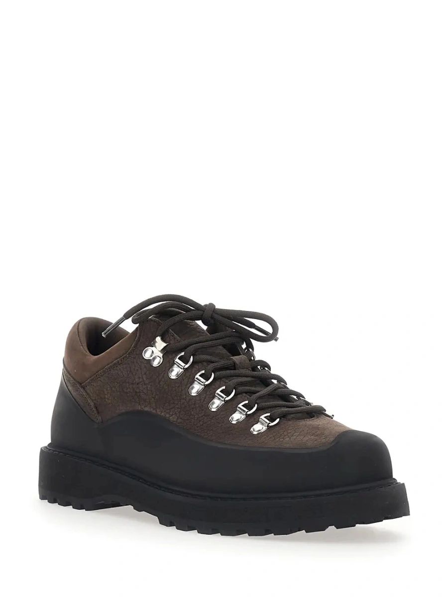 Pantofi eleganti Diemme maro din piele - Img 2