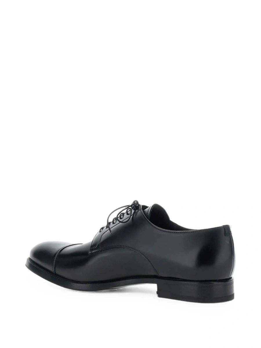 Pantofi eleganti LIDFORT negri din piele - Img 7